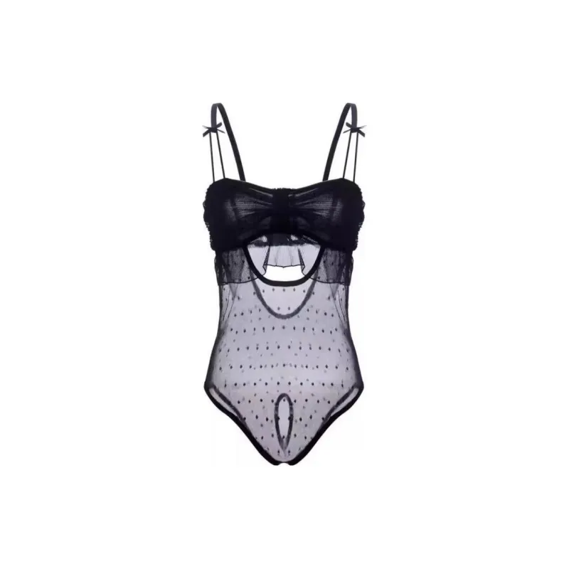 MIIOW Черный Женское боди