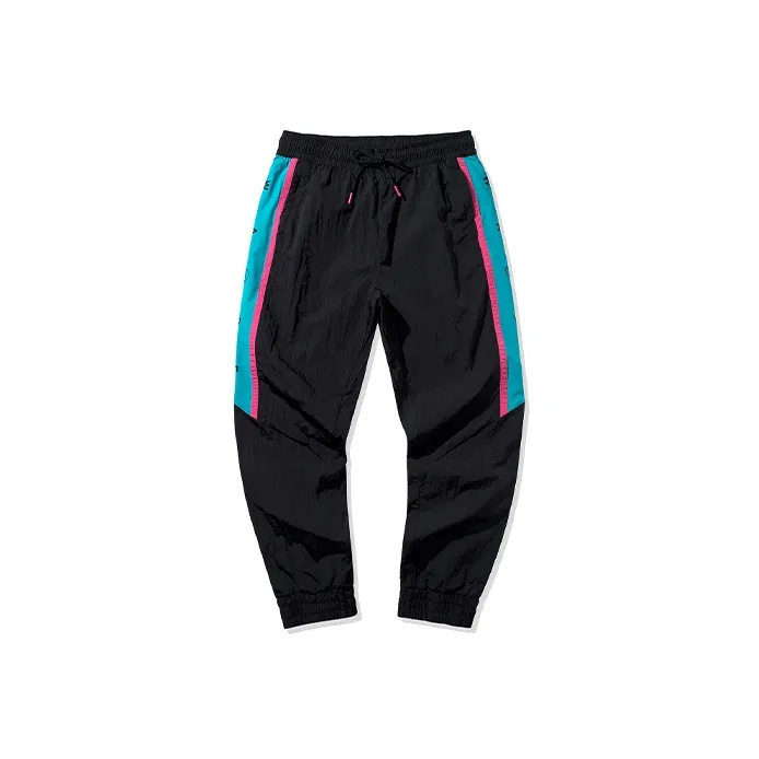 LINING Вязаные тренировочные брюки мужские новый стандартный черный