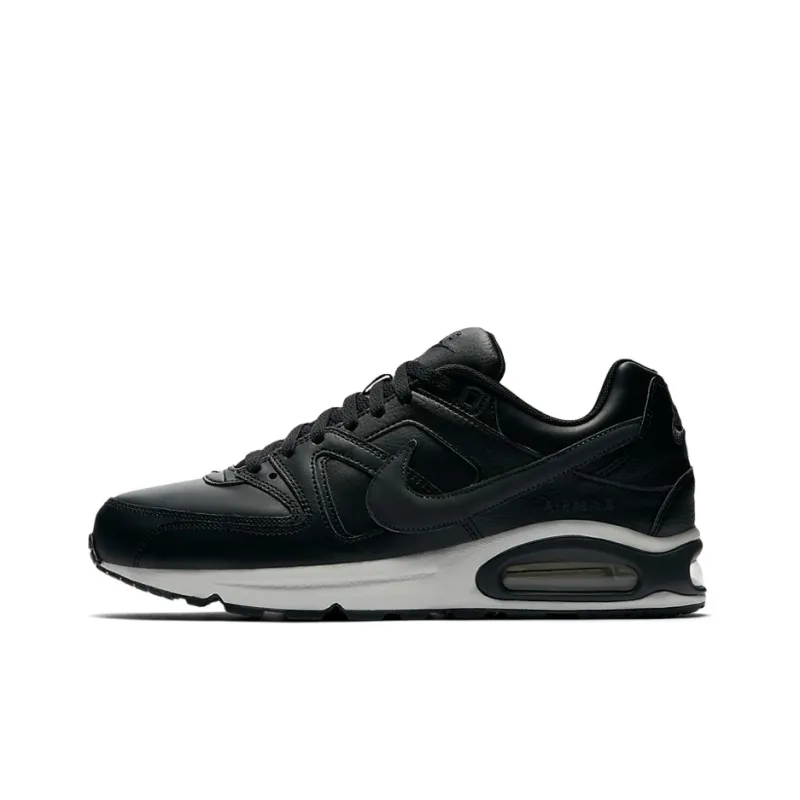 Nike Air Max Command Low Топ Air Cushion Повседневные Беговые Кроссовки Мужские Черные Белые