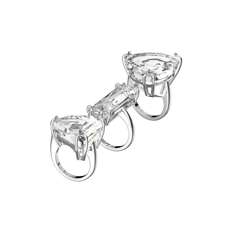 Кольца Crystal Swarovski Женские Серебряные