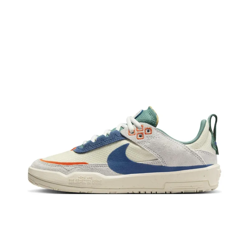 Nike SB DAY ONE Slip-resistant Abrasion-resistant Low Top Детские Скейтбординги Белый Синий