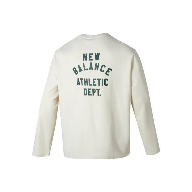 New Balance совместный бренд Экрю Мужская T-рубашка