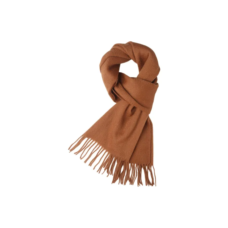 SHASHA 100% кашемир Вязаные шарфы Унисекс Коричневый