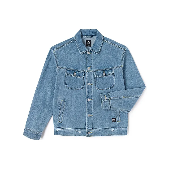 Lee Xline Светло-синий Унисекс Джинсовые куртки