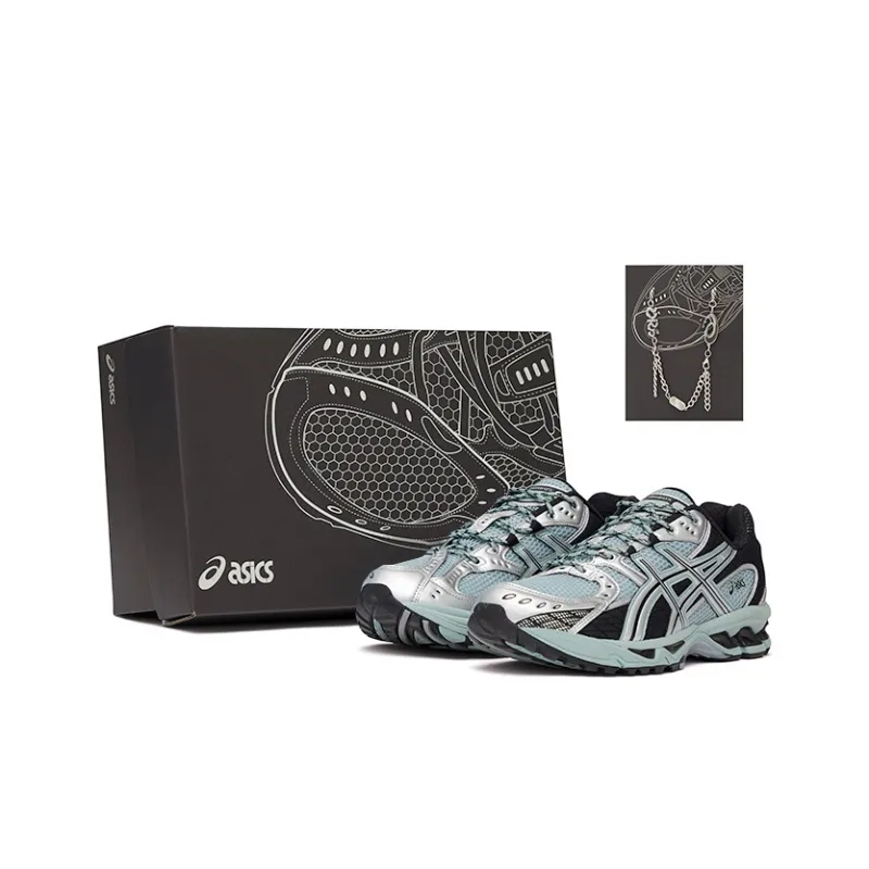 Asics Gel Nimbus 10,1 Low Топ Повседневные Беговые Кроссовки Унисекс Синий Черный