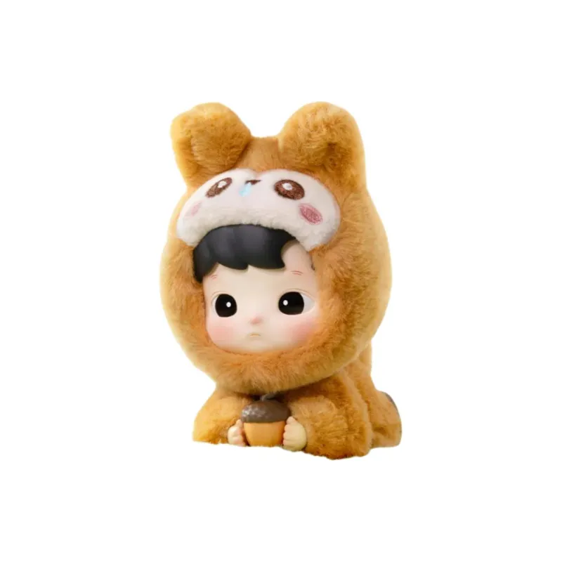 POP MART HACIPUPU Животные Аппликация Коллекция животных Слепые коробки Один Mystery Коробка Целая коробка 12 шт
