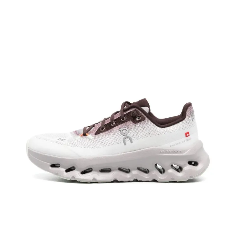 On Cloudtilt Collection Амортизация Износостойкий Низкий Топ Casual Женский Белый Умбра