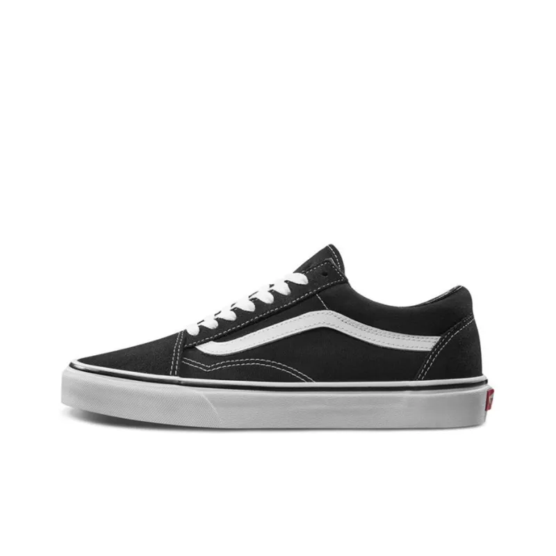 Vans Old Skool Collection Черные низкие кеды для скейтбординга унисекс черно-белые