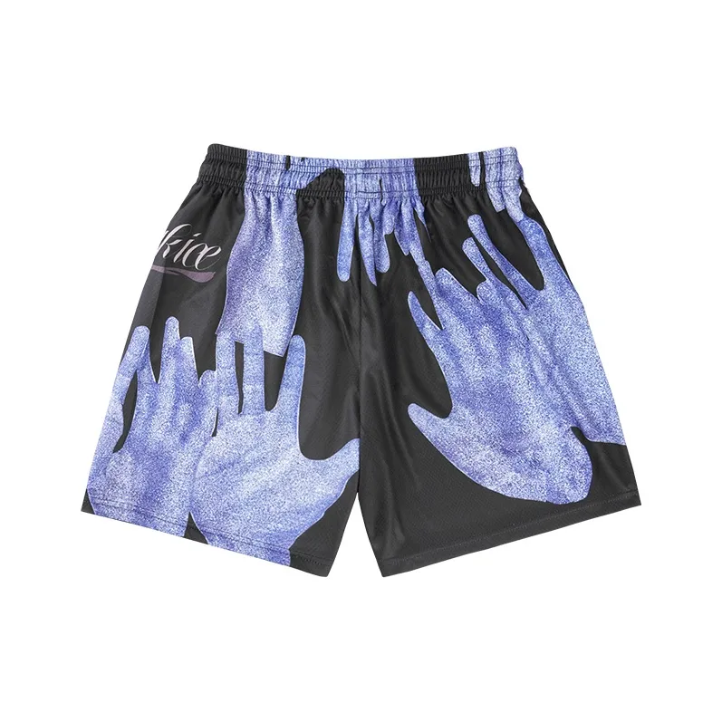 BKCXZICE Спортивные шорты Унисекс Лето Пальма Команда Тема Тренировочные штаны