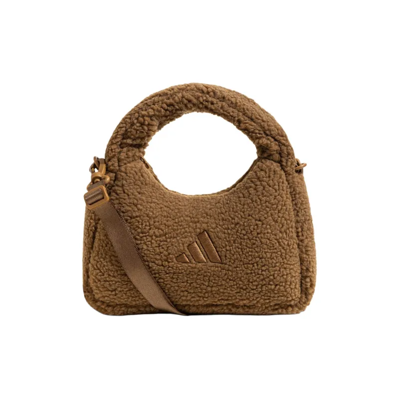 Adidas Переработанный полиэстер Cloud Сумка через плечо Сумка Сумка Обычная Женская Песочно-коричневая