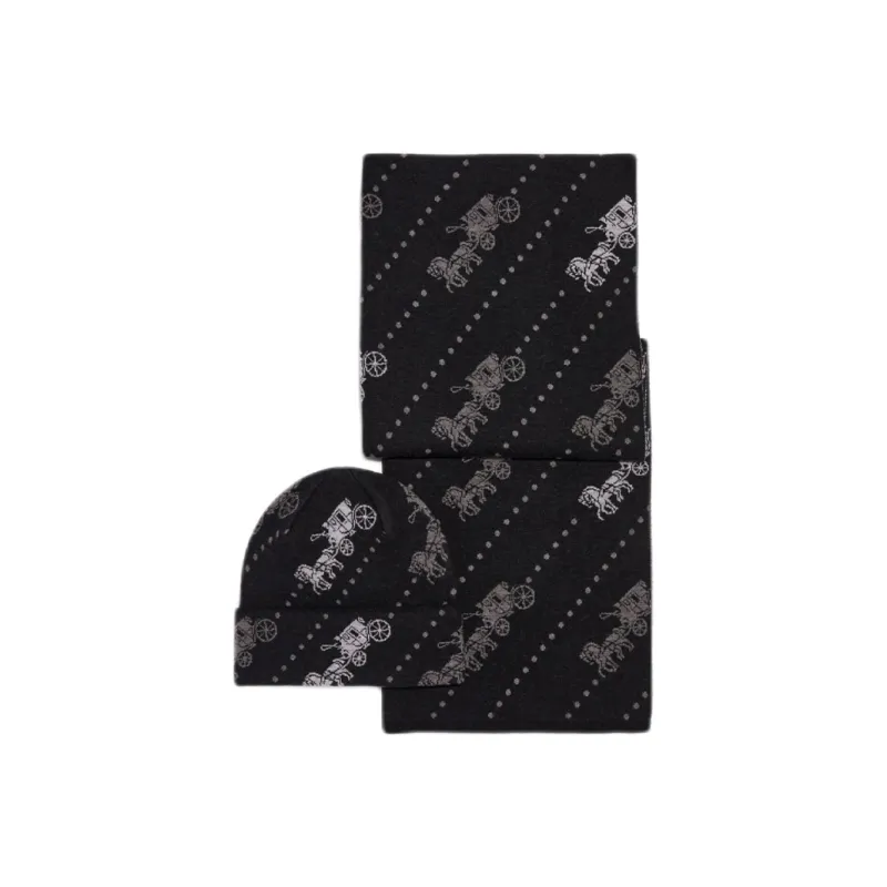 COACH Шарфы из шерсти унисекс