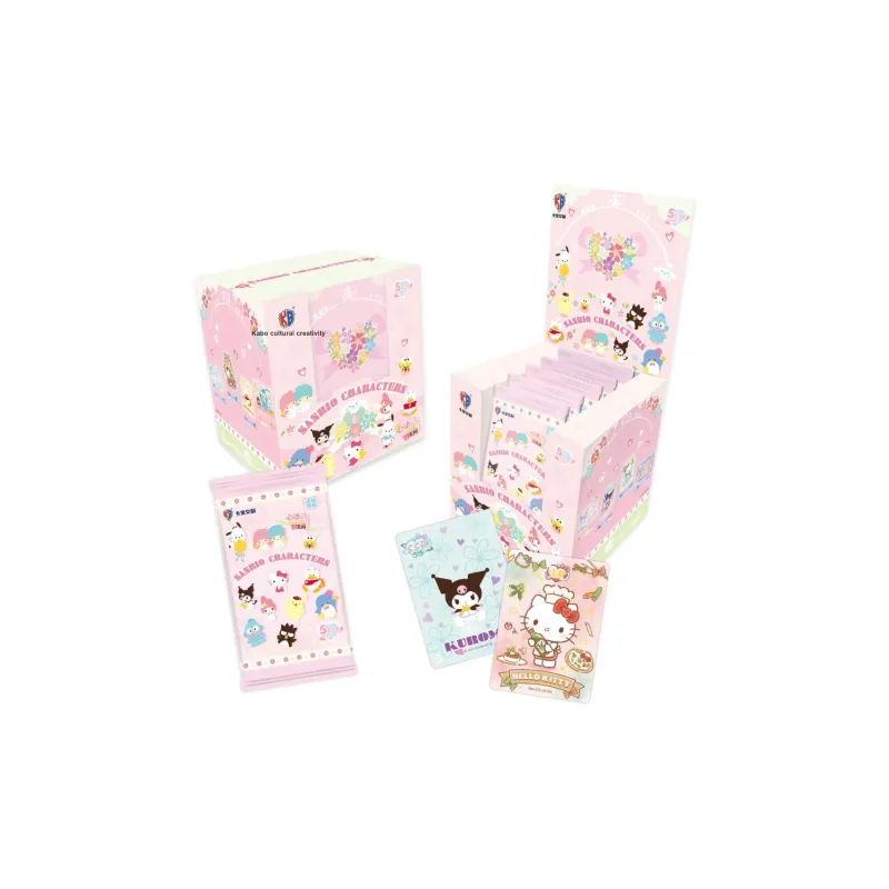 Kabao Cultural Creation x Sanrio Мгновенная печать Камера Сердцебиение Wink Пятая серия V5 IP Аниме Карты 20 упаковок коробка