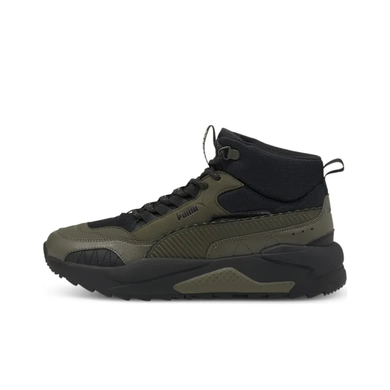PUMA X Ray 2 Square MID WTR High Top Casual Unisex Army Green Black