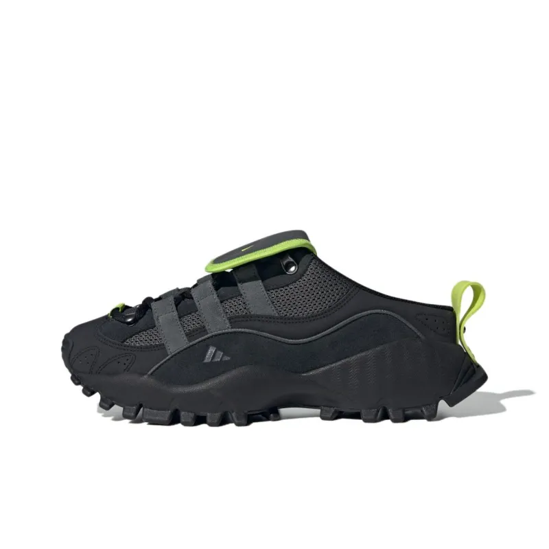 Adidas SEEULATER MULE Устойчивый к истиранию Домашние тапочки Унисекс Черный