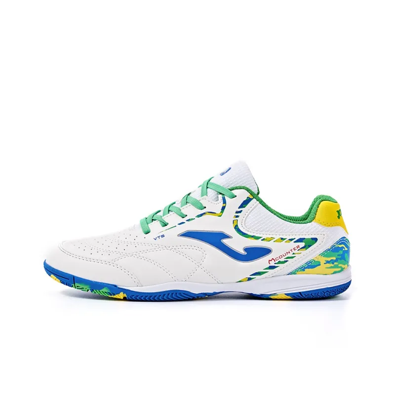 Joma IC IN Противоскользящие Устойчивые к истиранию Футбольные бутсы Мужские Белые Зеленые