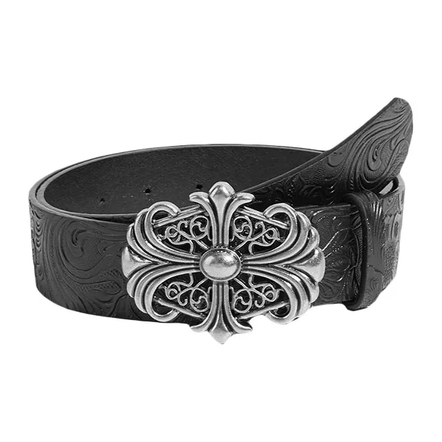 JKEM ПУ (полиуретан) Искусственная кожа Ремни Унисекс 3,8 см