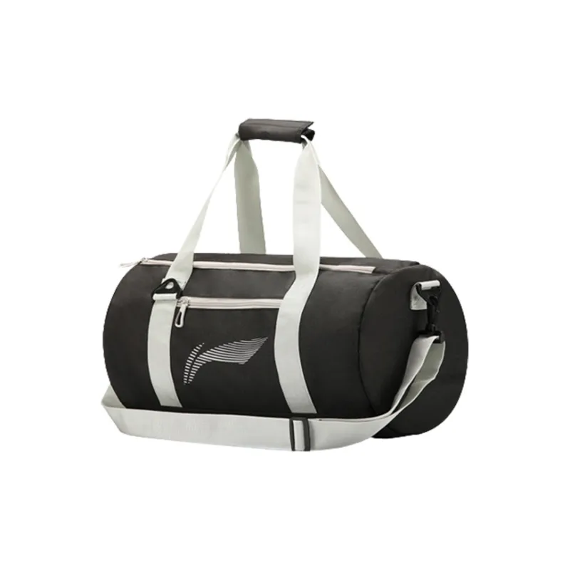 Li NING ЭВА с полиэстером Спортивная сумка среднего размера унисекс Серый Белый цвет