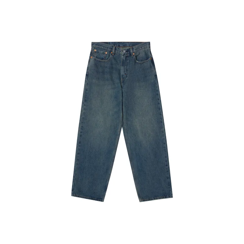 Levis Medium Blue Men's Jeans Левис Средне-синие Мужские Джинсы