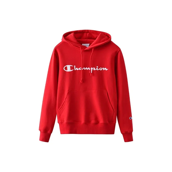 Champion Свитшот Японская версия Мужской Красный