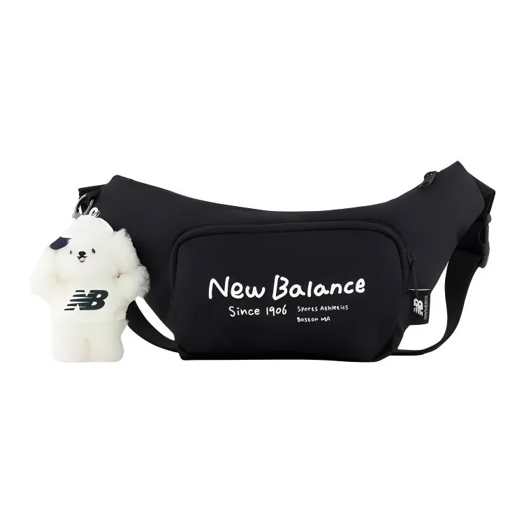New Balance Ткань Поясная Сумка (Бандана) Стандартная Унисекс Черная