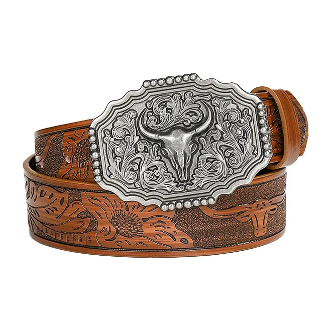 66ROUTE 66 PU (полиуретан) кожа ремни мужские 3,5 см