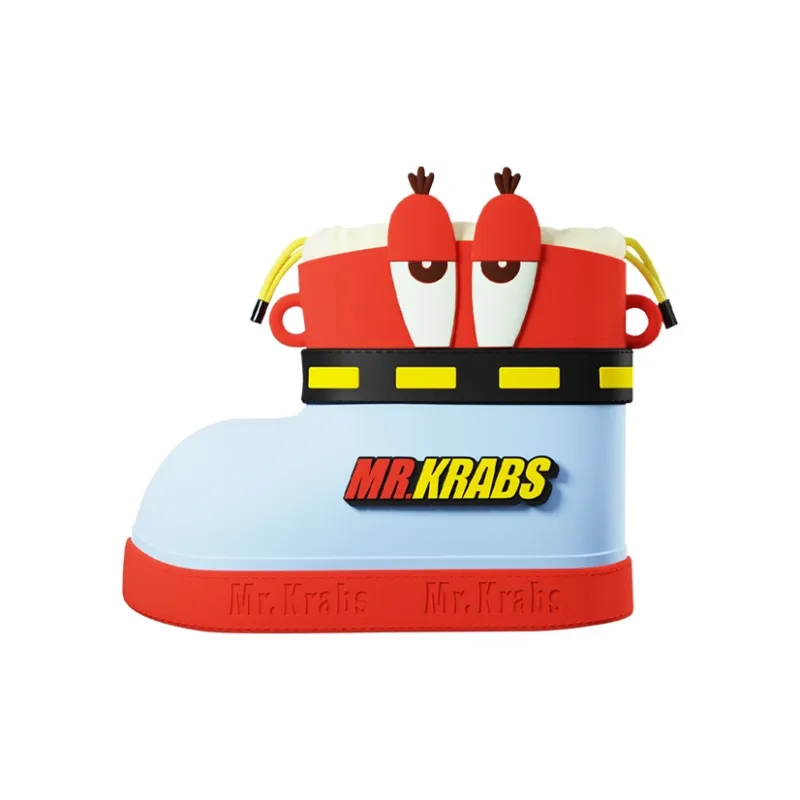 SPONGEBOB SQUAREPANTS Силиконовая сумка через плечо среднего размера унисекс разноцветная