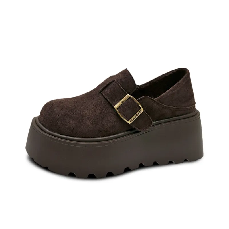 WENPU Женские повседневные туфли с платформой для женщин