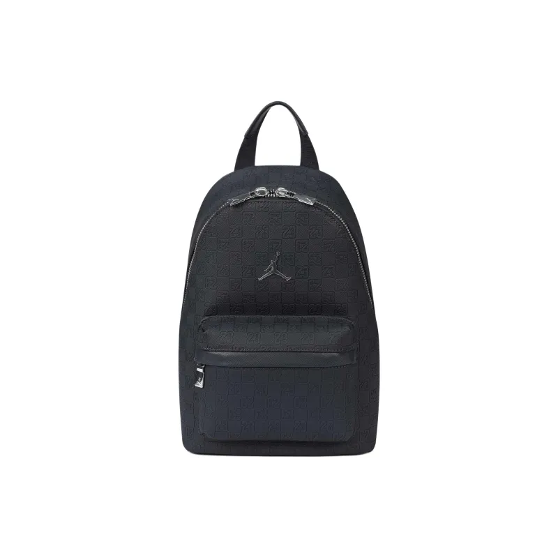 Jordan Синтетическая кожа Рюкзак Мужской Серый Черный