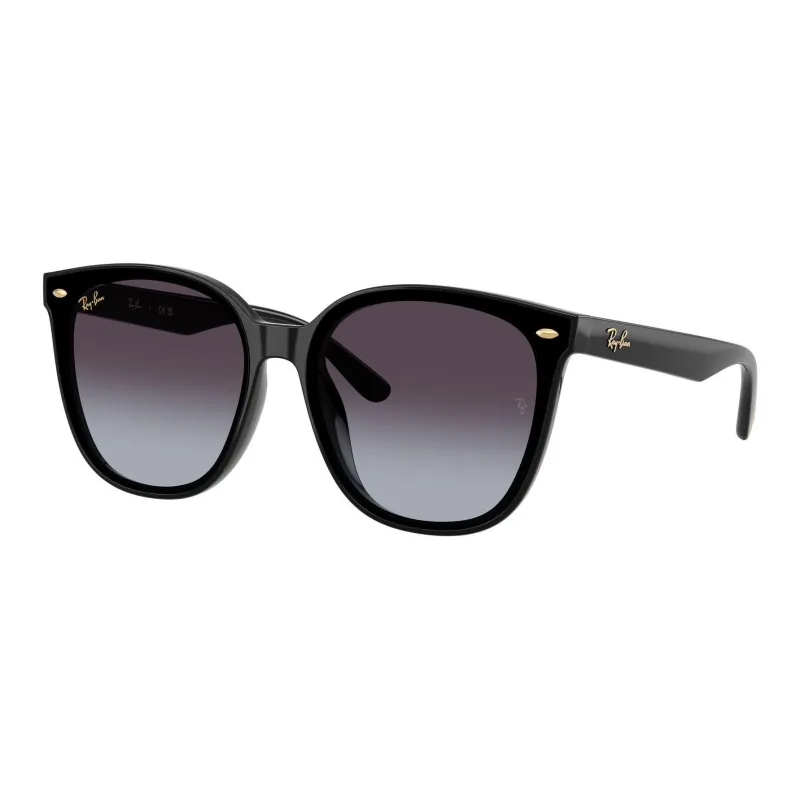 RayBan Вакуумно-Литые Квадратные Солнцезащитные Очки Унисекс Черные