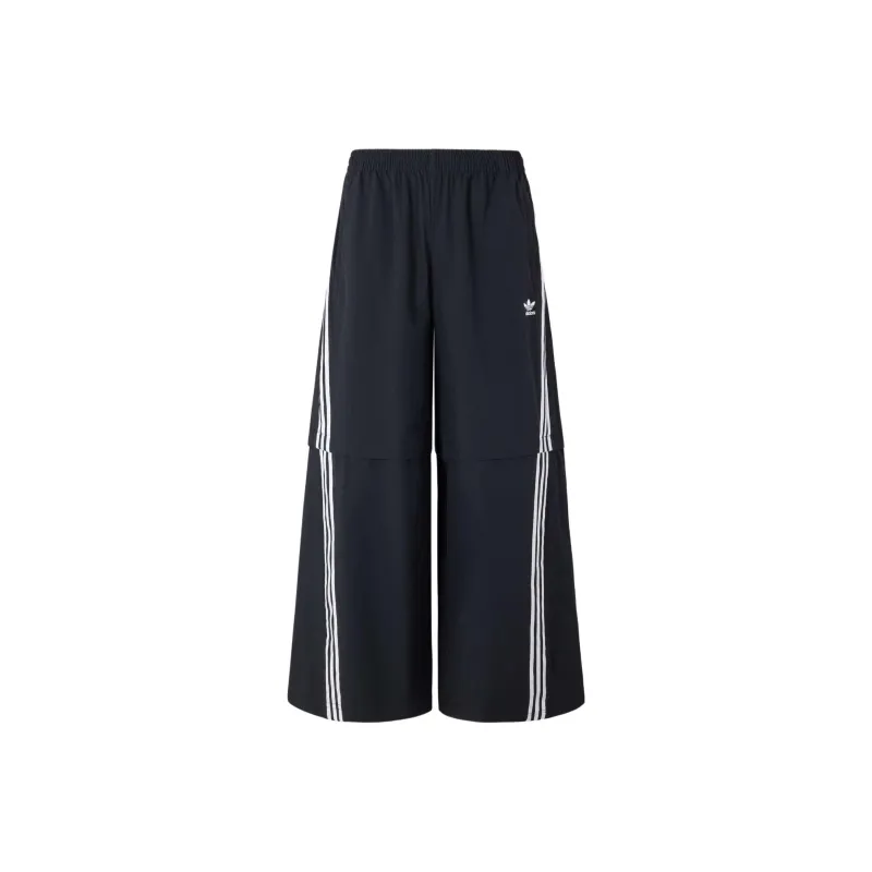 Adidas Originals TP Oversized ZIP OFF Повседневные штаны Унисекс Черные