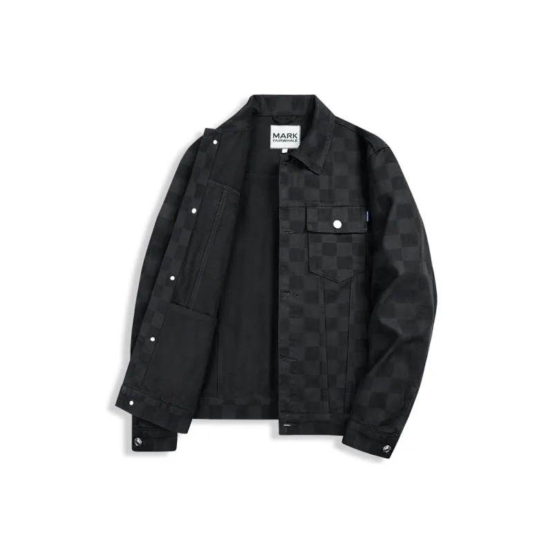 FAIRWHALE Куртки и Пальто Мужской Чисто Черный