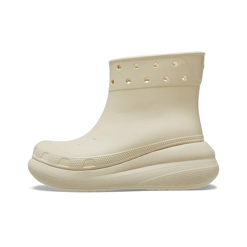 Crocs ПУ (полиуретан) Ботильоны Унисекс Экрю