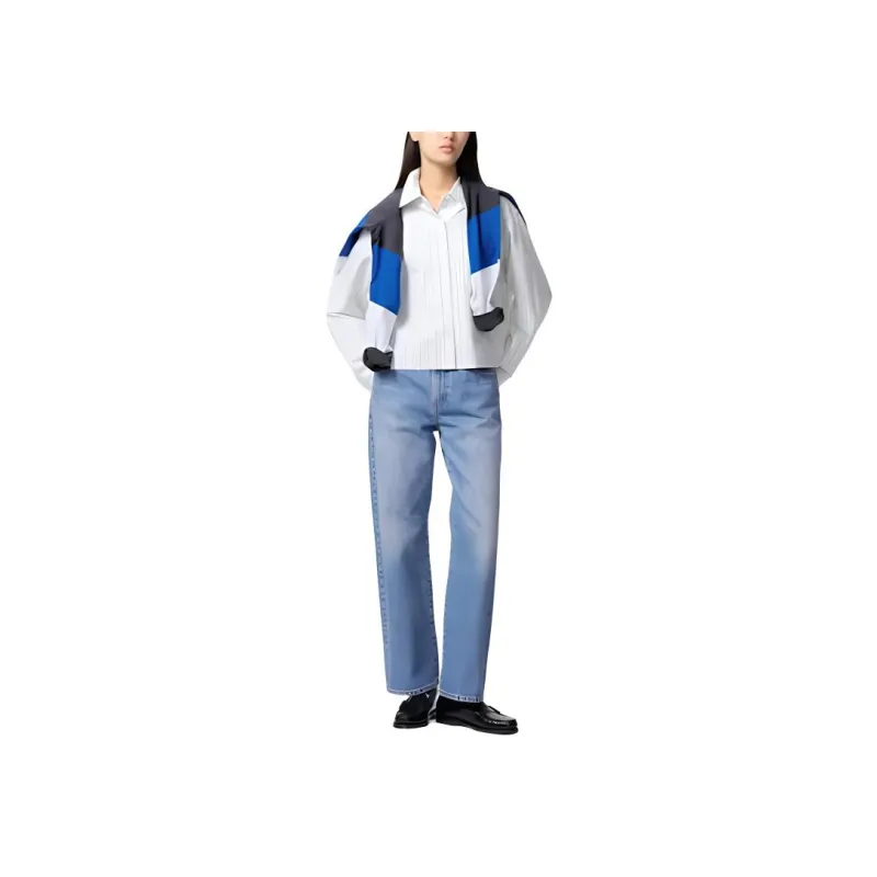 UNIQLO X JW Anderson SS25 Джинсы Женские Синие