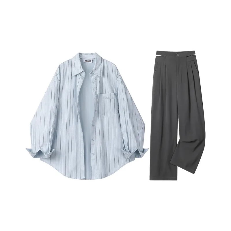 FOASIS Повседневный костюм женский синий