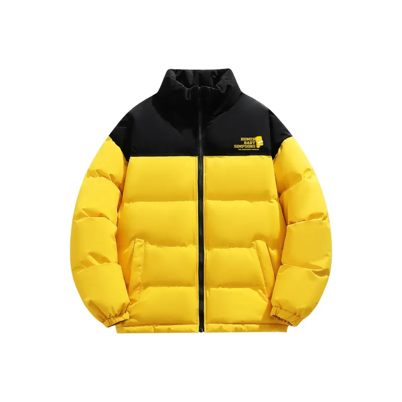 Симпсоны Пуховая куртка Унисекс