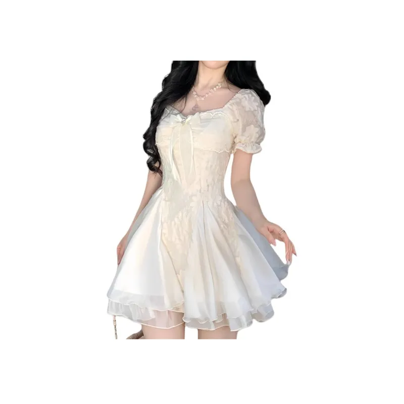 Платье с короткими рукавами Cotton Gene для женщин