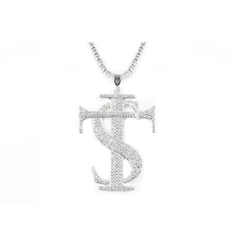 STK SMALL TOWN KID Циркон Брасс Ожерелья Унисекс