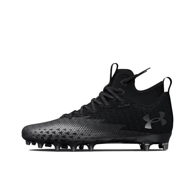 Under Armour AG Искусственная трава Устойчивая к истиранию Футбольные бутсы Мужские Черные