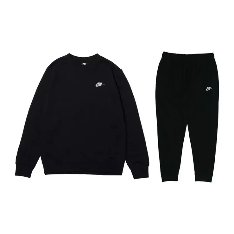 Nike Повседневная Спортивная Одежда Мужская Черная