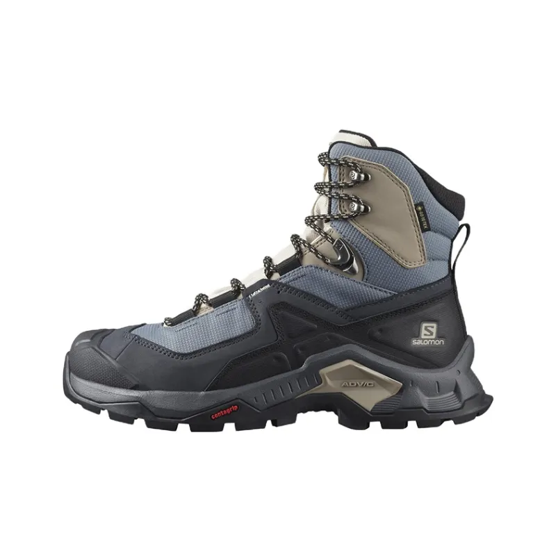 SALOMON XT Quest Текстиль Кожа Удобный Водонепроницаемый и Дышащий Высокий Топ Устойчивый к Износу Уличная Обувь