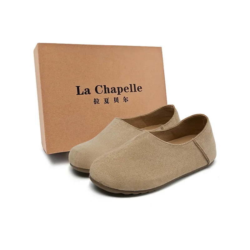 La Chapelle Удобная Супермягкая Полностью Закрытая Домашняя Обувь Минималистский стиль Отскок Повседневная Обувь Женская