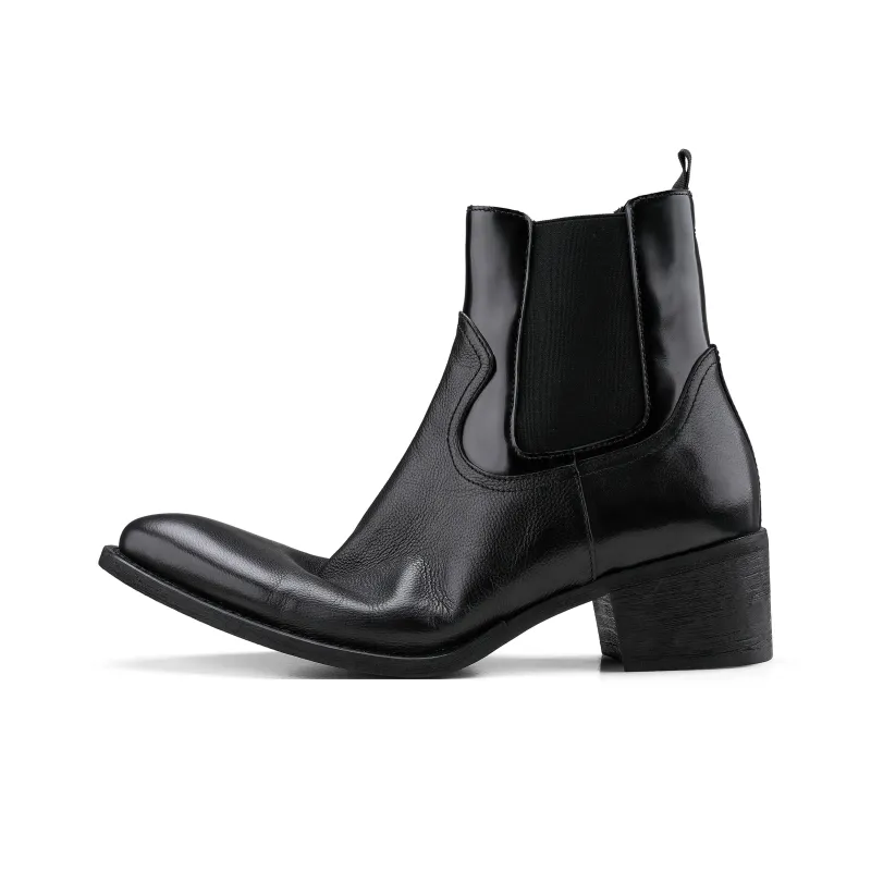 HANQIAORIJI Future Series Носки Crew из коровьей кожи унисекс стиль Chelsea