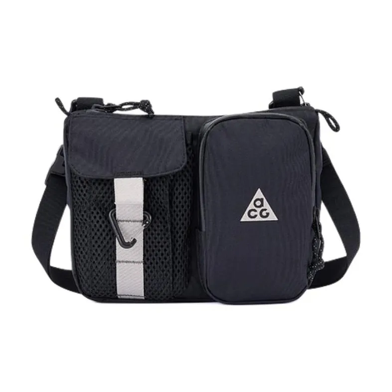 Nike Ткань Сумка через плечо Унисекс Черная