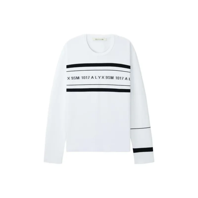 1017 ALYX 9SM FW22 Свитер Унисекс Белый