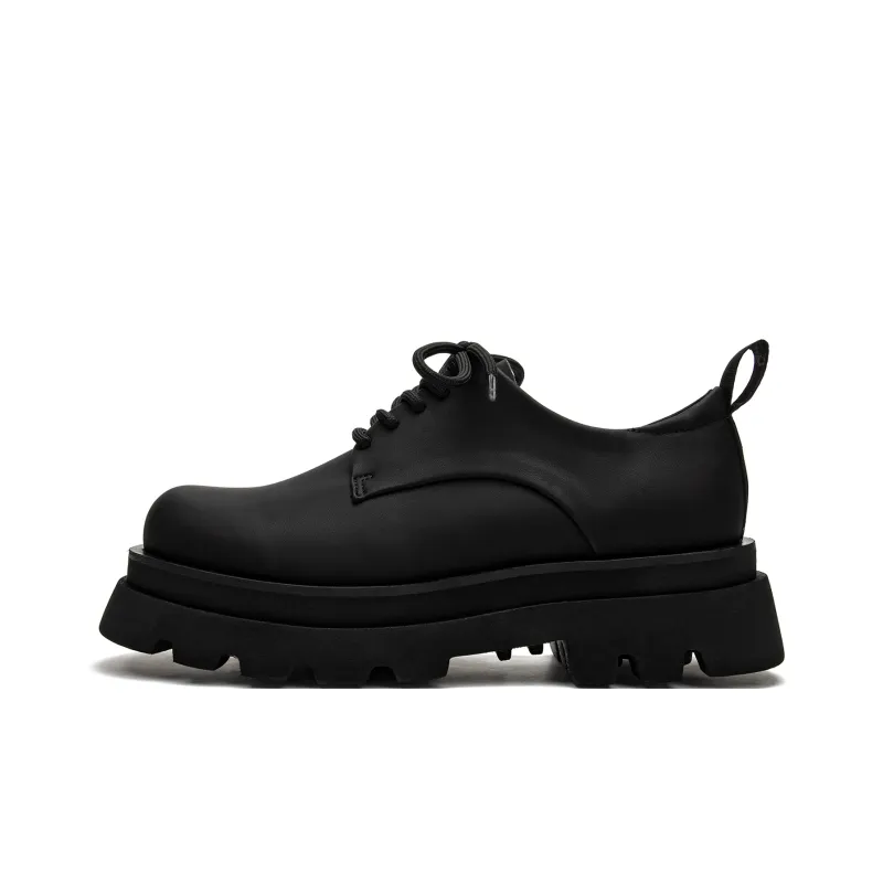 Youthloser Платформа Derby Повседневная обувь Унисекс Угольно-черный