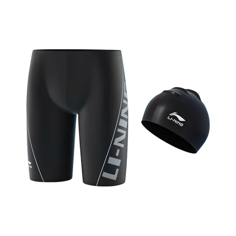Li NING Плавательные шорты Мужские Черные