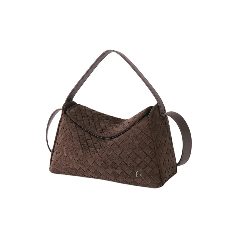 La Festin Ткань Сумка для повседневного использования Стандартная Женская Темный шоколад Коричневый