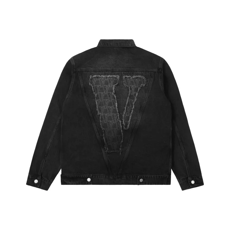 VLONE Big logo series Джинсовая куртка унисекс