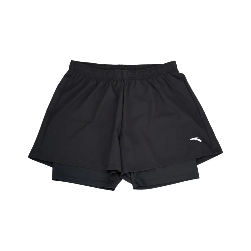 ANTA Черные Мужские Пляжные Шорты