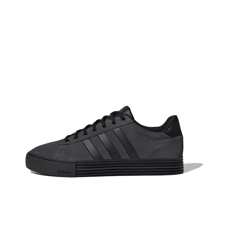 Adidas DAILY 4,0 Синтетическая кожа Низкие кеды для скейтбординга Унисекс Черные